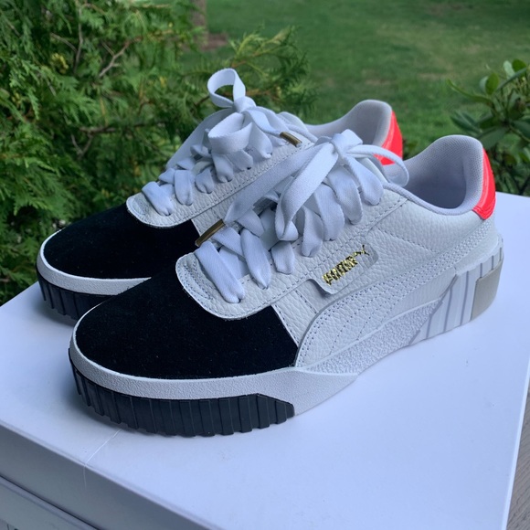 puma cali black and pink